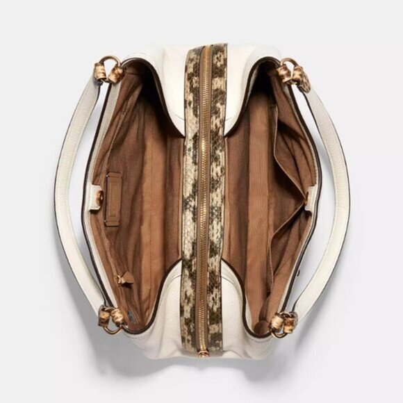 Brand New Coach Kristy Shoulder Bag In Colorblock Signature Canvas - Picture 3 of 5